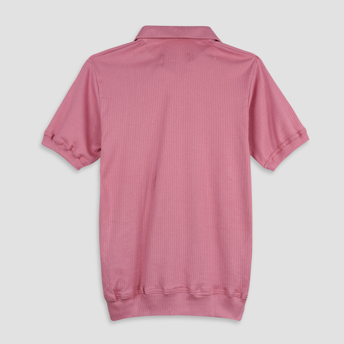 Magenta Wide Collar Polo