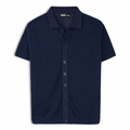 Navy Button Down Shirt